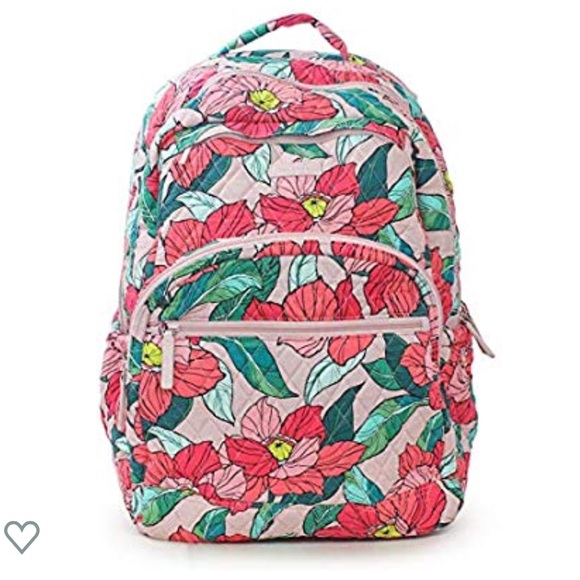 vera bradley vintage floral backpack